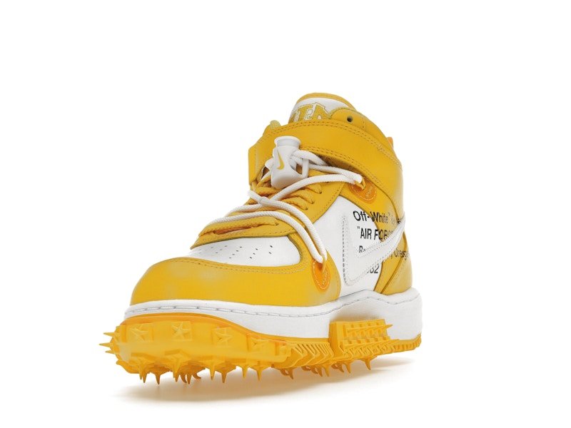 Nike Air Force 1 Mid SP Off - White Varsity Maize - Nike - OFFseason 衣服 - DR0500 - 101