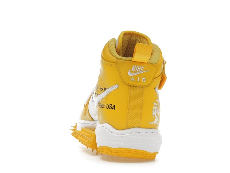 Nike Air Force 1 Mid SP Off - White Varsity Maize - Nike - OFFseason 衣服 - DR0500 - 101