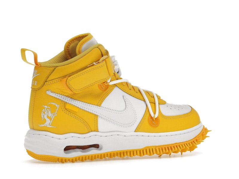 Nike Air Force 1 Mid SP Off - White Varsity Maize - Nike - OFFseason 衣服 - DR0500 - 101