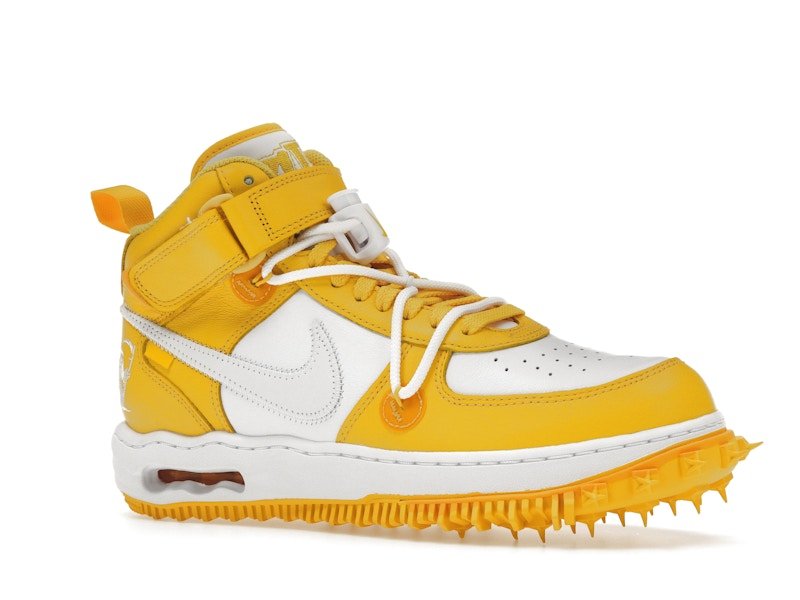 Nike Air Force 1 Mid SP Off - White Varsity Maize - Nike - OFFseason 衣服 - DR0500 - 101