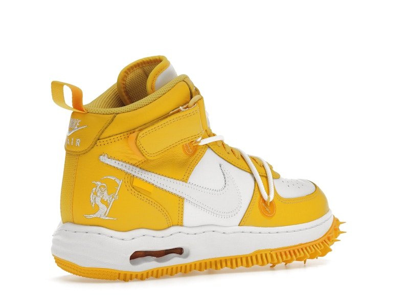 Nike Air Force 1 Mid SP Off - White Varsity Maize - Nike - OFFseason 衣服 - DR0500 - 101