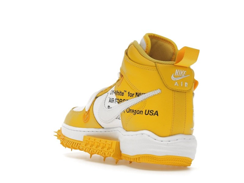 Nike Air Force 1 Mid SP Off - White Varsity Maize - Nike - OFFseason 衣服 - DR0500 - 101