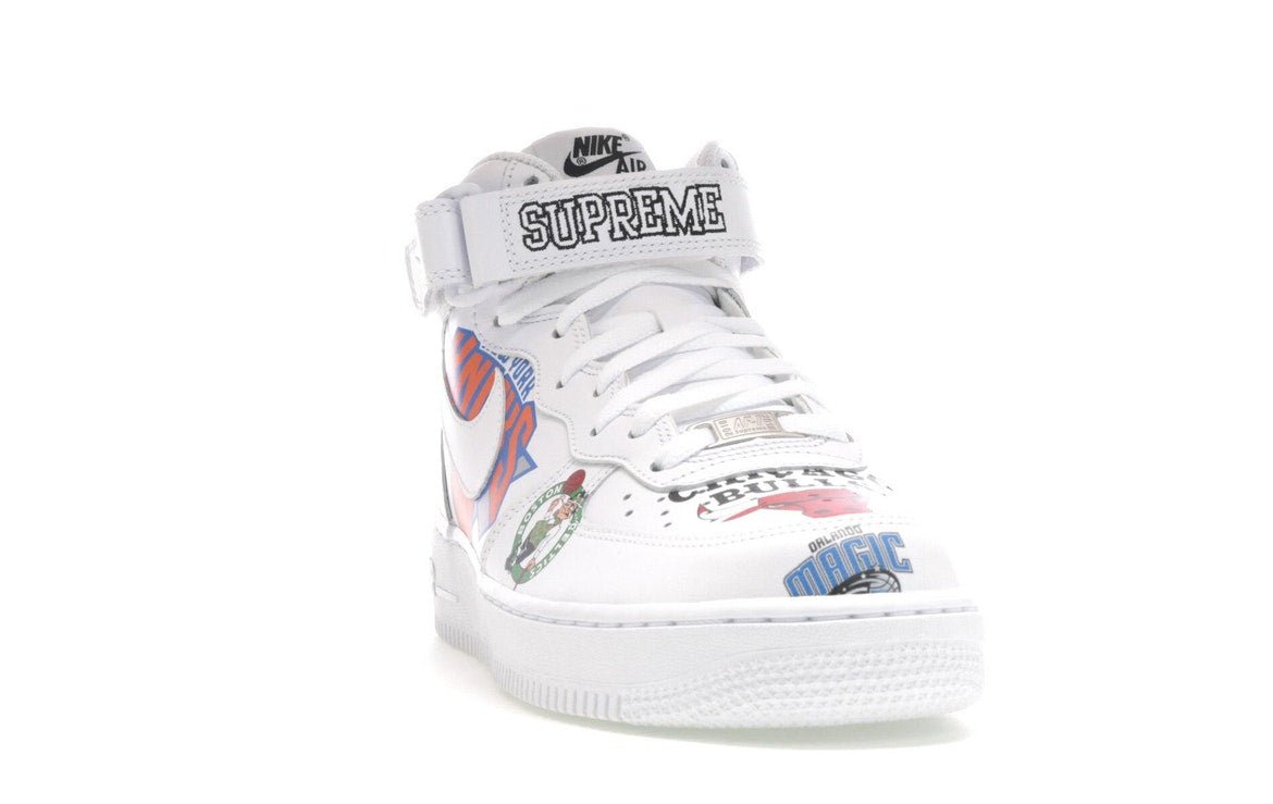 Nike Air Force 1 Mid Supreme NBA White - Nike - OFFseason 衣服 - AQ8017 - 100