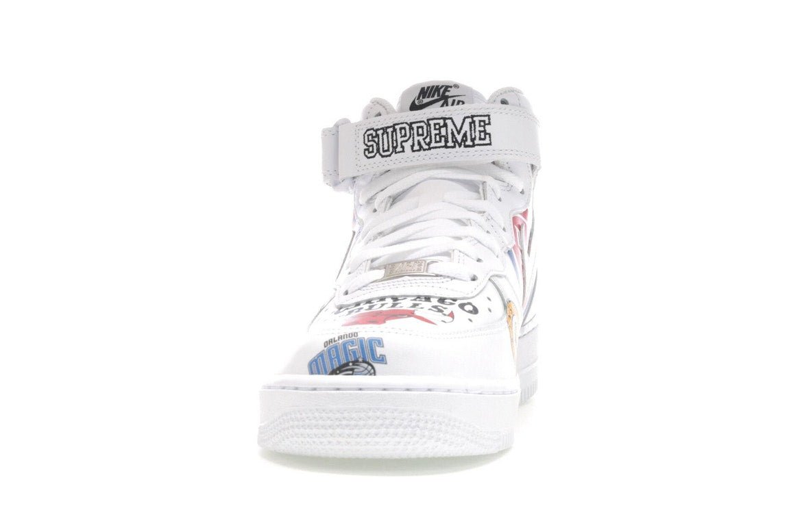 Nike Air Force 1 Mid Supreme NBA White - Nike - OFFseason 衣服 - AQ8017 - 100