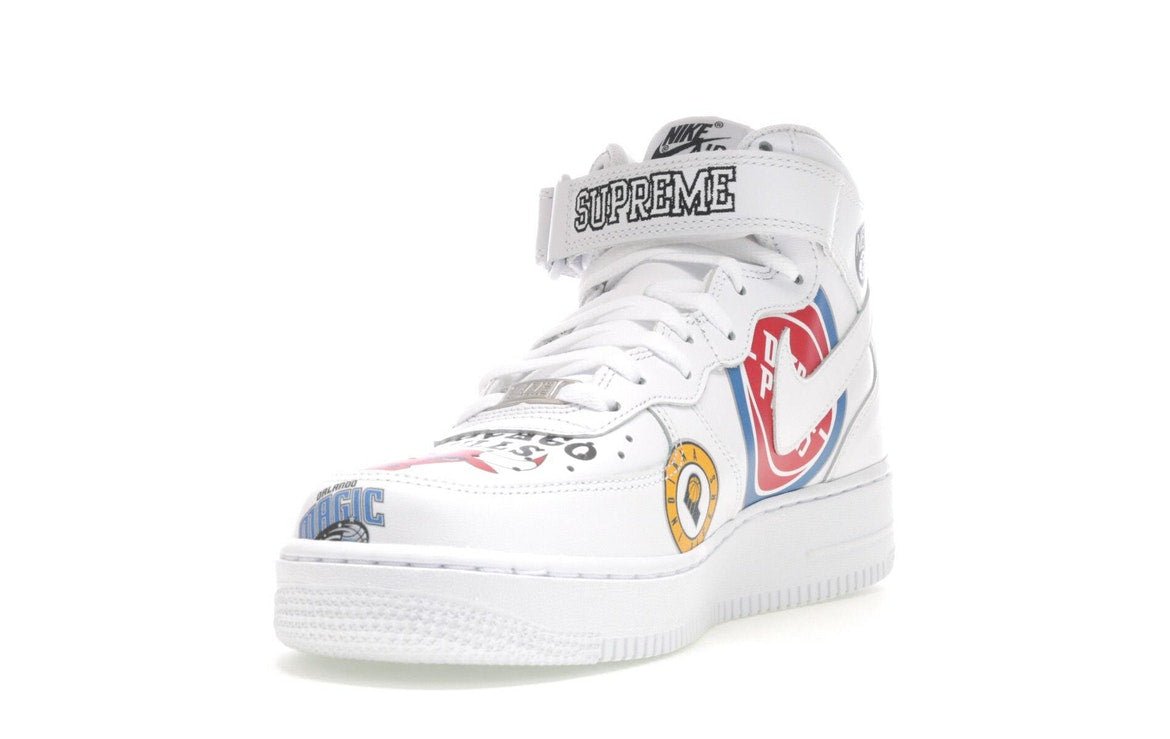 Nike Air Force 1 Mid Supreme NBA White - Nike - OFFseason 衣服 - AQ8017 - 100