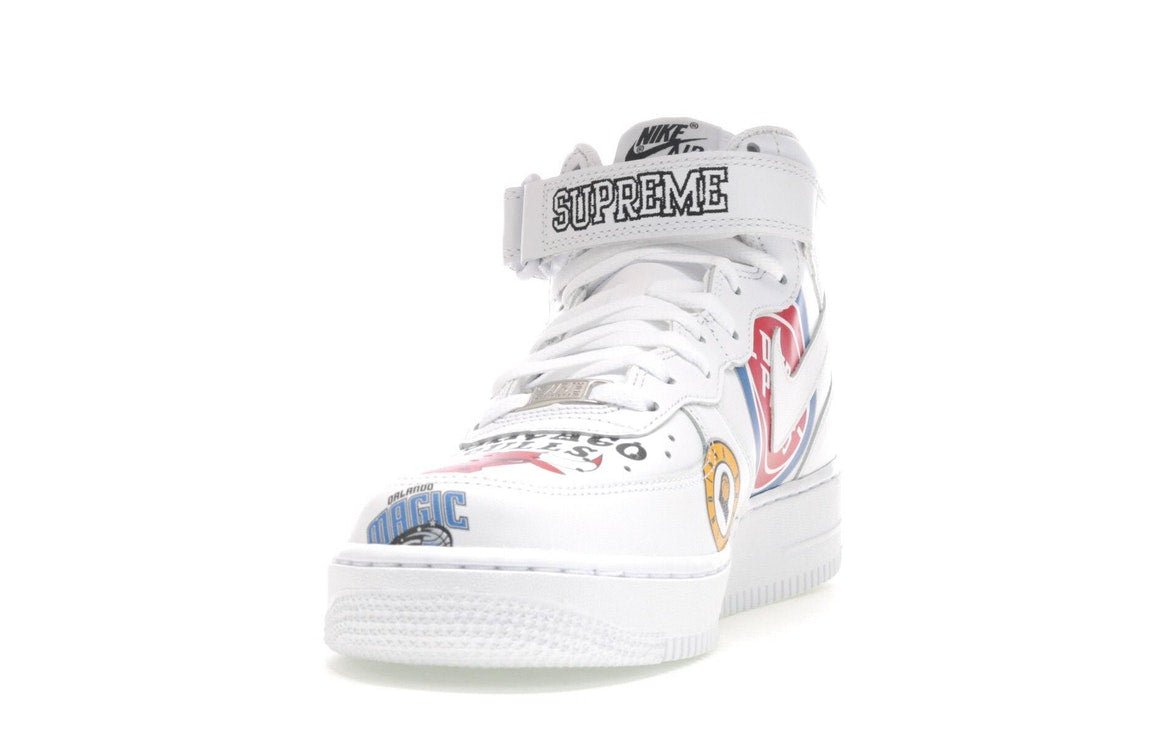 Nike Air Force 1 Mid Supreme NBA White - Nike - OFFseason 衣服 - AQ8017 - 100