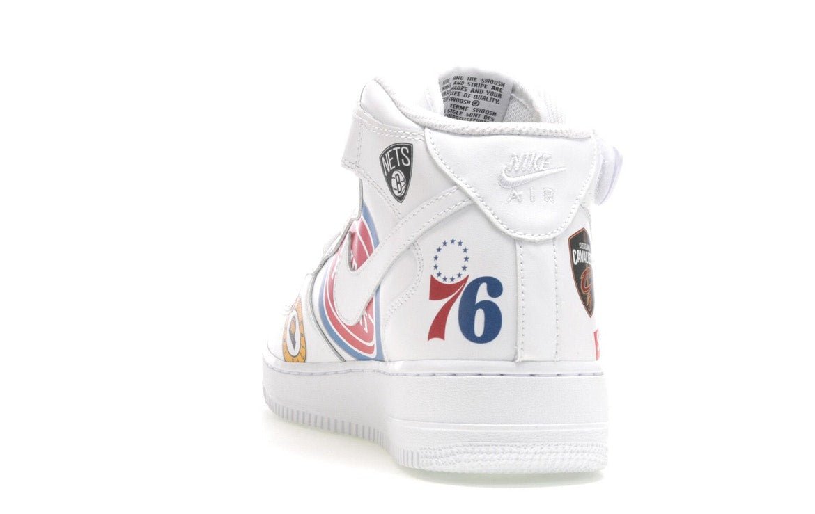 Nike Air Force 1 Mid Supreme NBA White - Nike - OFFseason 衣服 - AQ8017 - 100