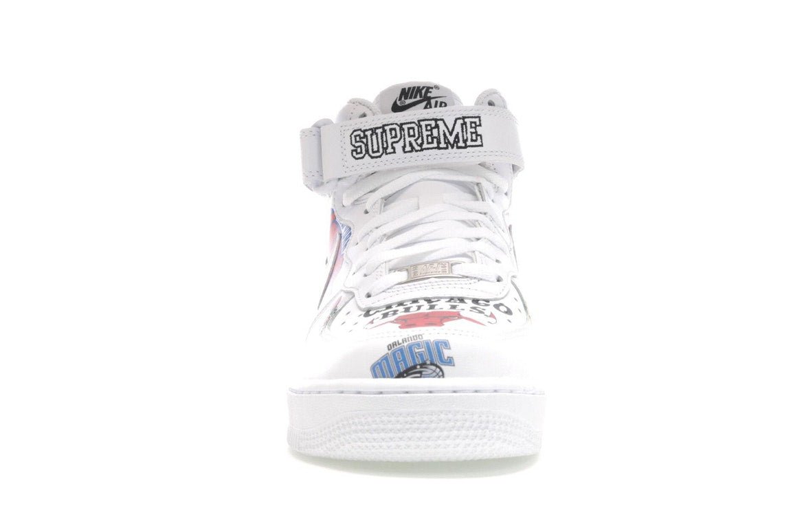 Nike Air Force 1 Mid Supreme NBA White - Nike - OFFseason 衣服 - AQ8017 - 100