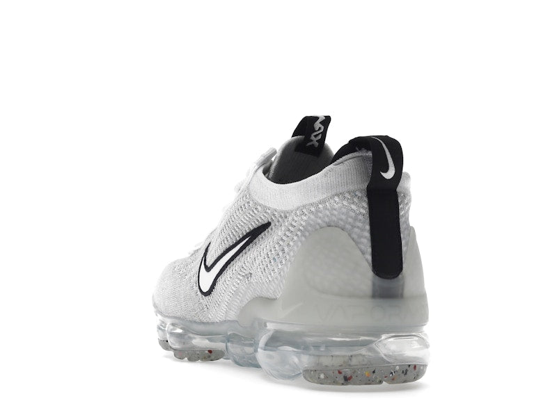 Nike Air VaporMax 2021 FK White Black Metallic Silver - Nike - OFFseason 衣服 - DH4084 - 100