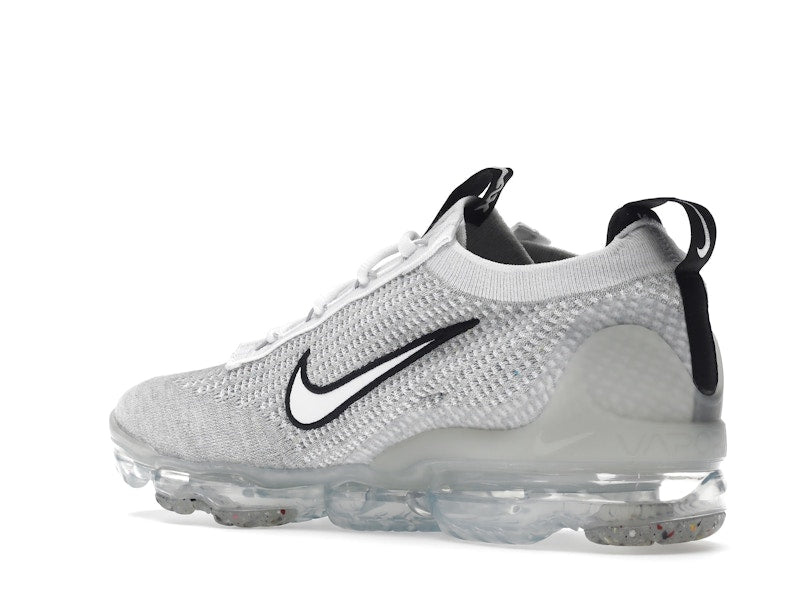 Nike Air VaporMax 2021 FK White Black Metallic Silver - Nike - OFFseason 衣服 - DH4084 - 100