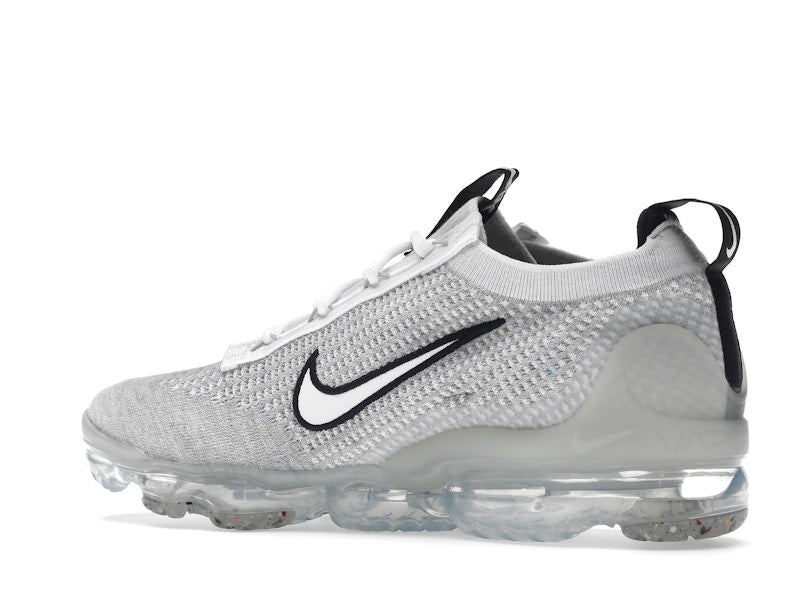 Nike Air VaporMax 2021 FK White Black Metallic Silver - Nike - OFFseason 衣服 - DH4084 - 100