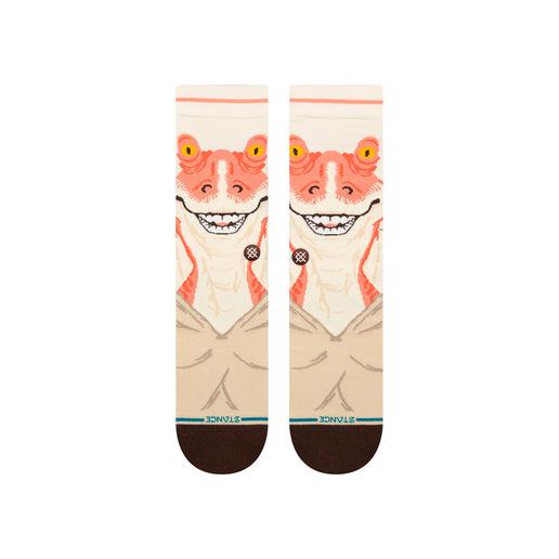 Stance Socks Jar Jar Crew - OS products - OFFseason 衣服 - A545B24JAR - VWH - L