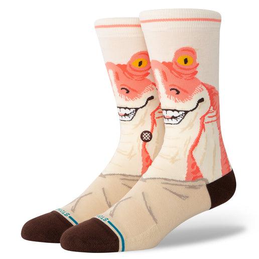 Stance Socks Jar Jar Crew - OS products - OFFseason 衣服 - A545B24JAR - VWH - L