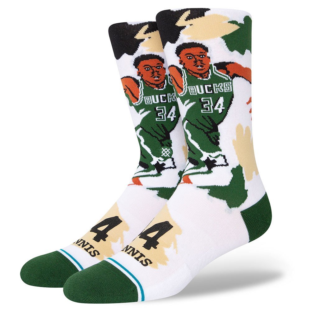 Stance Socks PAINT GIANNIS - OS products - OFFseason 衣服 - A545C22PGI - WHT - L