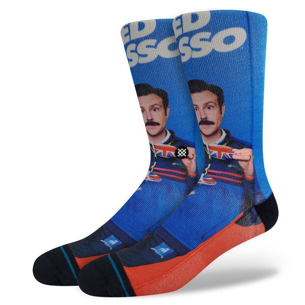 Stance Socks Ted Lasso Crew - OS products - OFFseason 衣服 - A555D23TED - BLU - M