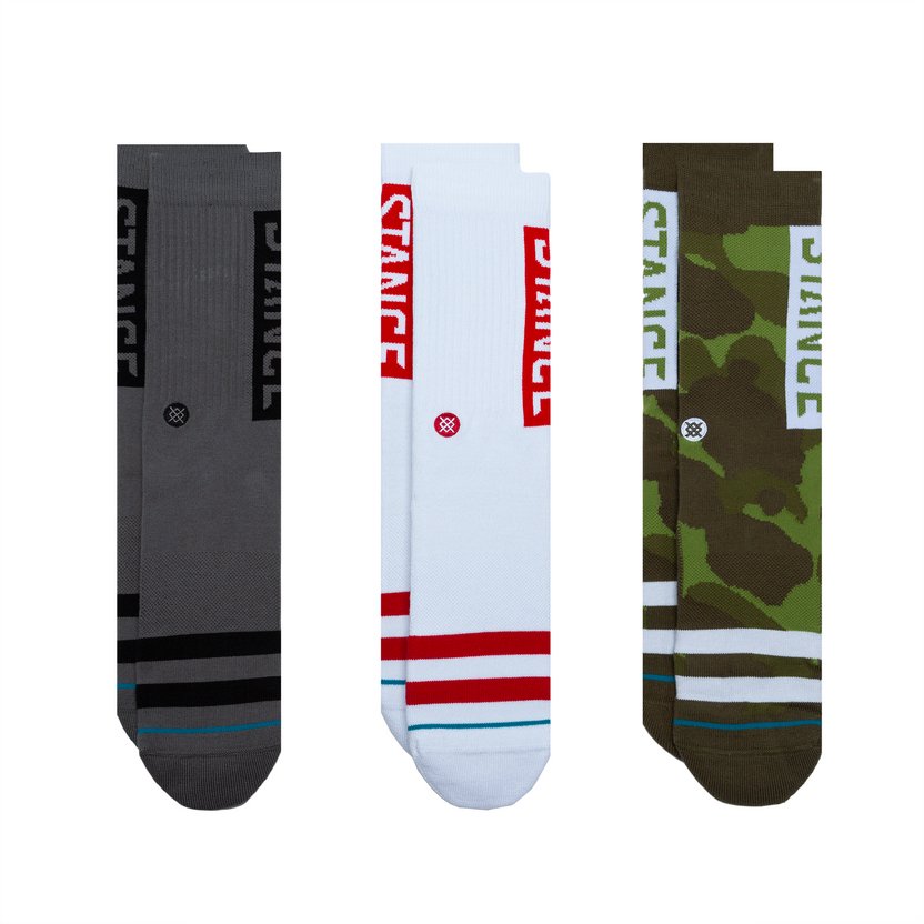 Stance Socks The OG 3 Pack Camo - OS products - OFFseason 衣服 - 