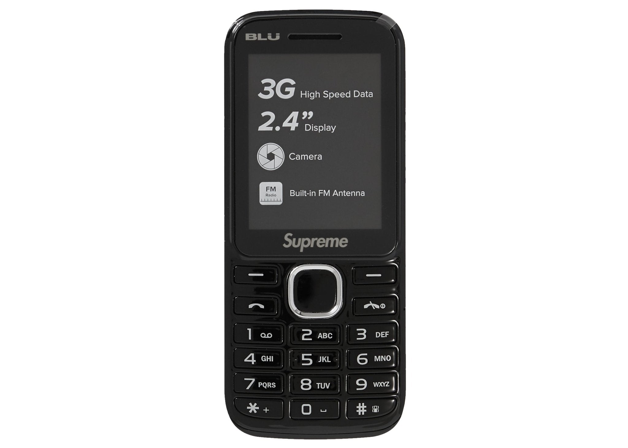 Supreme BLU Burner Phone Black - Supreme - OFFseason 衣服 - 