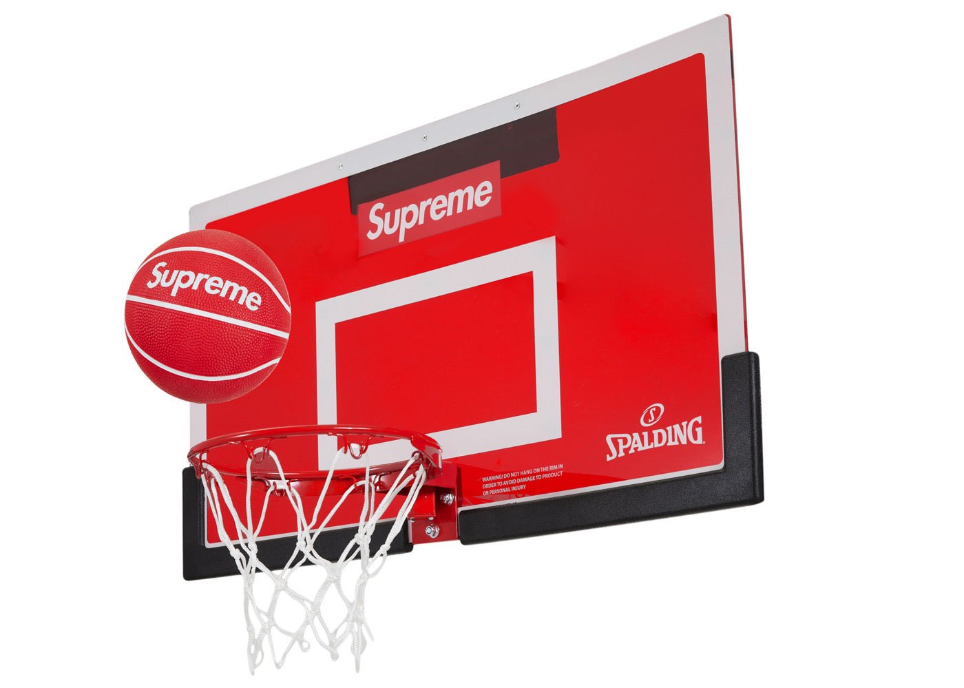 Supreme Spalding Mini Basketball Hoop Red - Supreme - OFFseason 衣服 - 